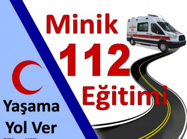 Nevşehir İl Sağlık Müdürlüğü Acil Sağlık Hizmetleri Birimi personelleri tarafından okulumuz 3.sınıf öğrencilerine 112 BİLİNÇLENDİRME EĞİTİMİ ve Ambulans içerisinde tanıtımı yapıldı.